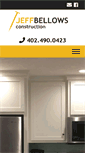Mobile Screenshot of jeffbellowsconstruction.com